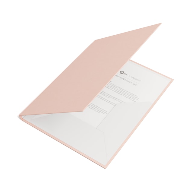 Produktbilde 4 for Mappe Paulina A4 Dusty Pink Bigso Box of Sweden