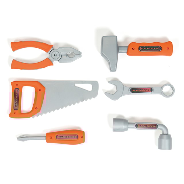 Tuotekuva 3 - Smoby Black+Decker työkalulaatikko 6 työkalulla