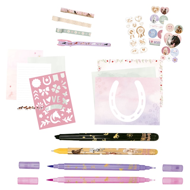 Produktbild 2 för Handlettering Brevpapper i box Miss Melody