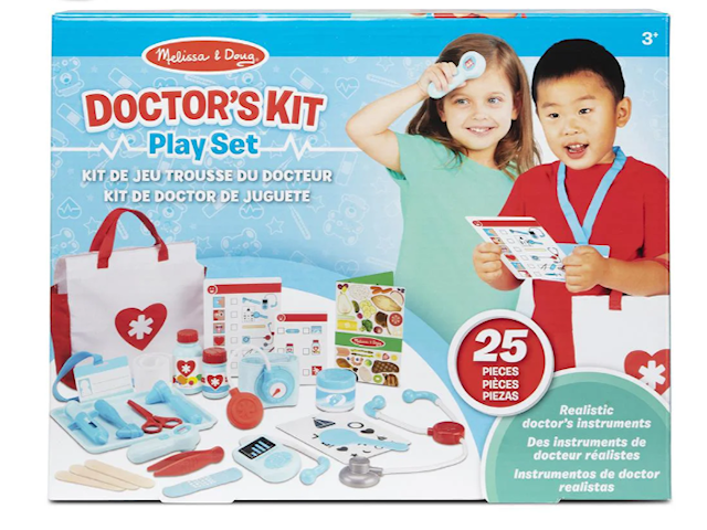 Tuotekuva 3 - Lääkärin laukku tarvikkeineen Melissa & Doug