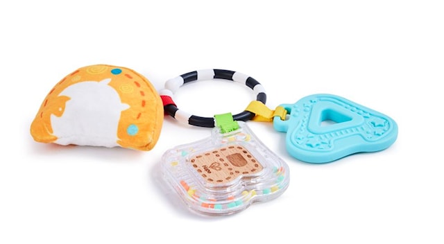 Produktbild 1 för Hape Sensorisk Babylek Bitring och Skallra