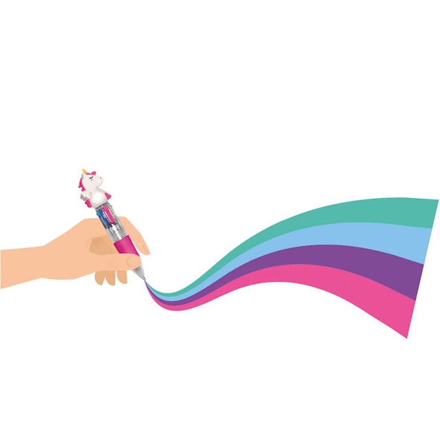 Produktbild 3 för Flerfärgspenna Unicorn Mini Legami