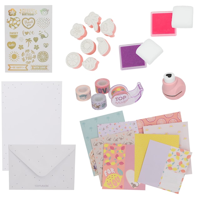 Produktbild 2 för Brevpapper i box Juicy TOPModel