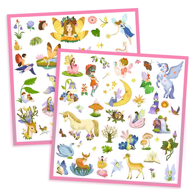 Produktbilde 2 for Klistremerker Fantasi 160-pack Djeco