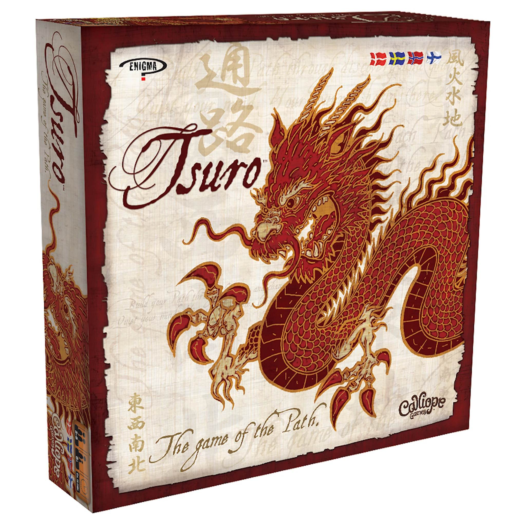 Produktbild för Tsuro, Strategispel (SE/NO/DK/FI)