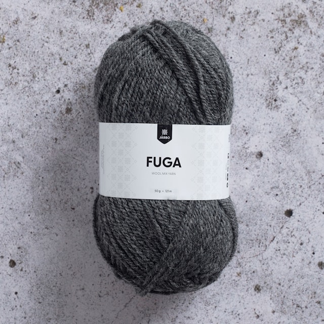 Fuga Lanka Villasekoite 50 g Tummanharmaa (60103) Järbo