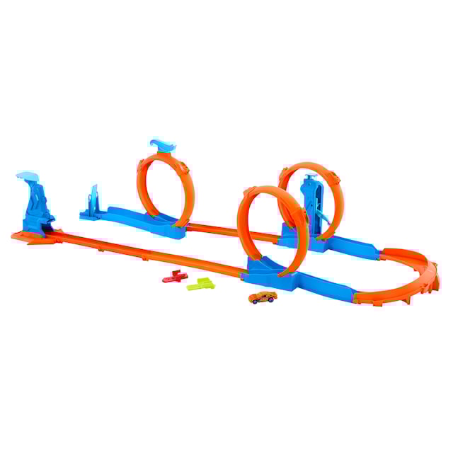 Produktbild 2 för Hot Wheels Track Creator Triple Loop Frenzy