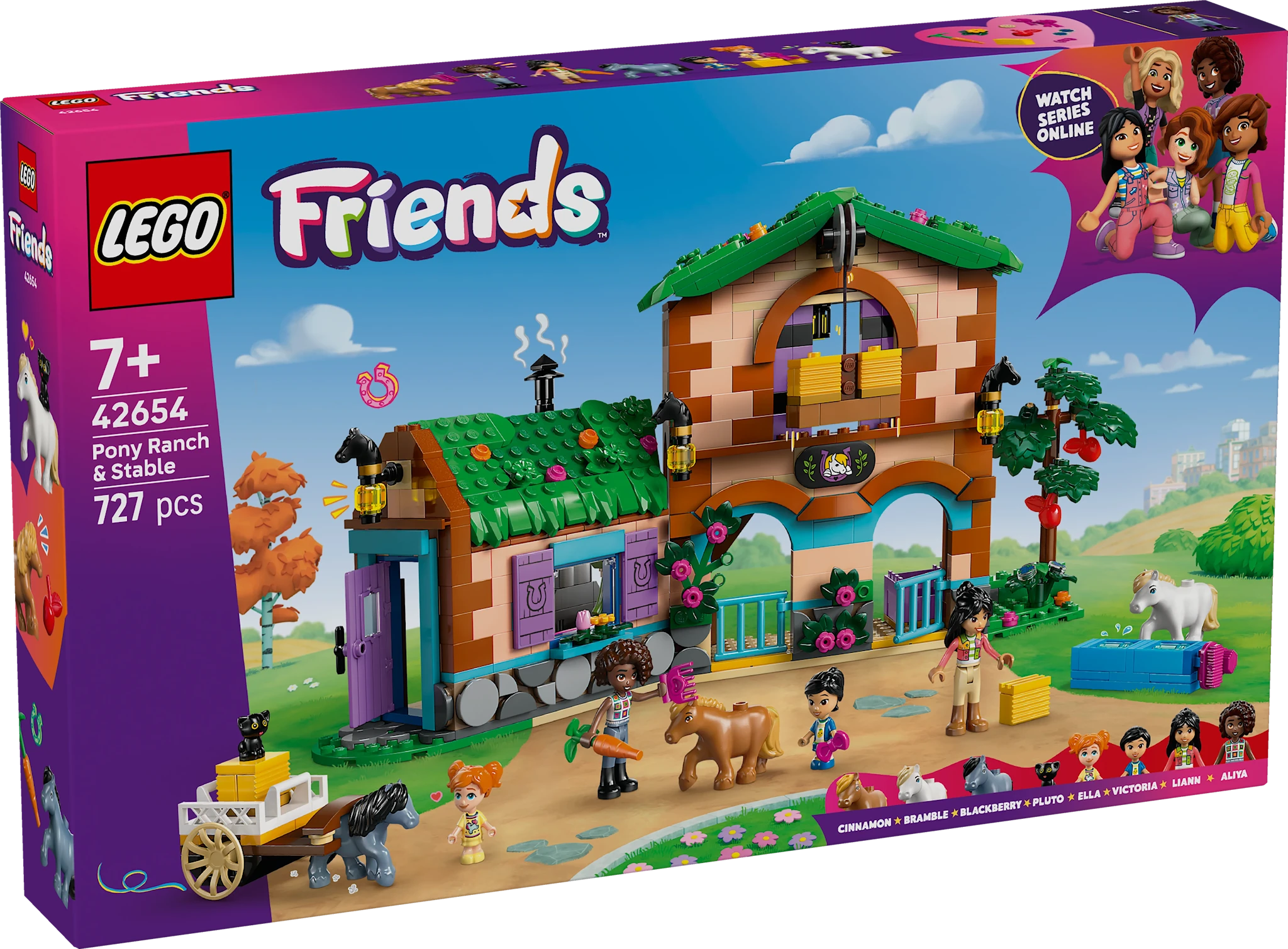 Tuotekuva ille Maatilan ponitalli LEGO® Friends (42654)