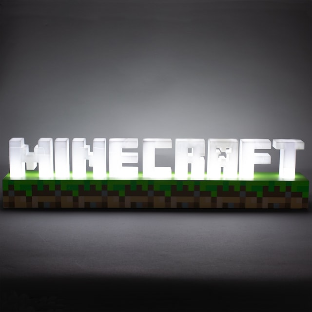 Produktbilde 2 for Minecraft Logo Light Lampe
