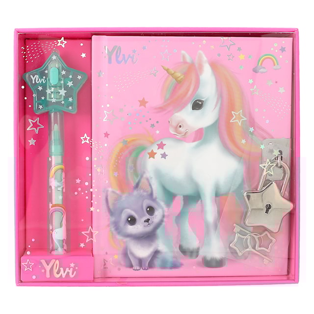 Tuotekuva 5 - Ylvi Päiväkirja & taikakynä (kirjavero)