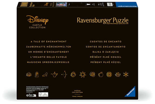 Tuotekuva 5 - Disney Castle Pocahontas Palapelit 1000 palaa, Ravensburger