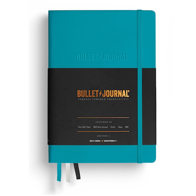Produktbild 1 för Bullet Journal Edition 2 A5 Dotted Turquoise25