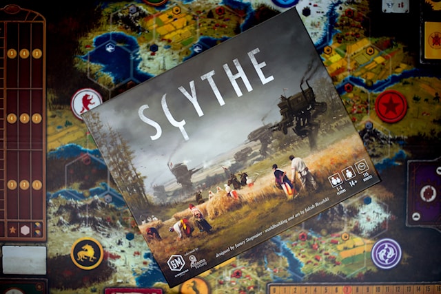 Spill Scythe boardgame, Engelsk
