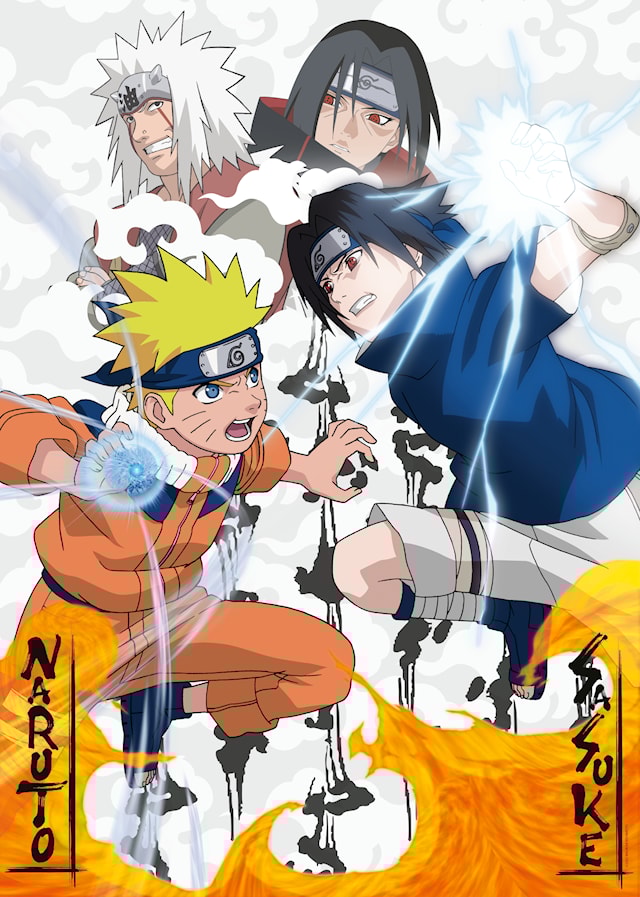 Produktbilde 2 for Naruto vs Sasuke Puslespill 1000 brikker, Ravensburger
