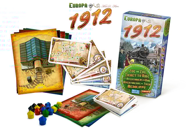 Produktbilde 2 for Ticket To Ride, Europa 1912 Expansion (EN)