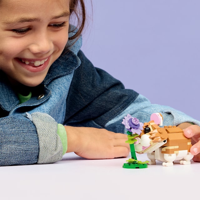 Produktbild 3 för Söt hamster med blomma LEGO Creator (31376)