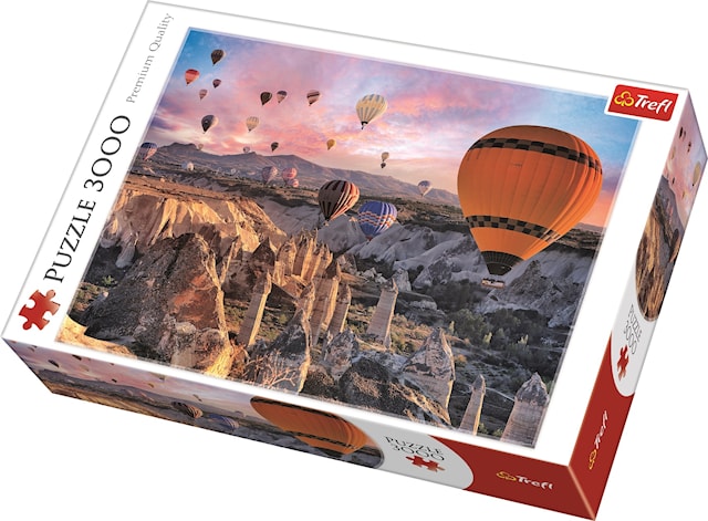 Pussel Balloons Cappadocia 3000 bitar, Trefl