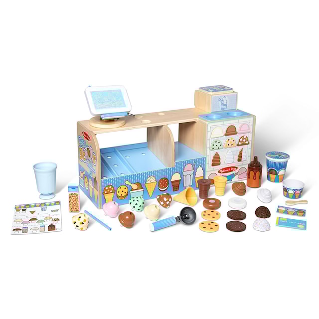 Produktbilde 4 for Tre-iskremkiosk Melissa & Doug