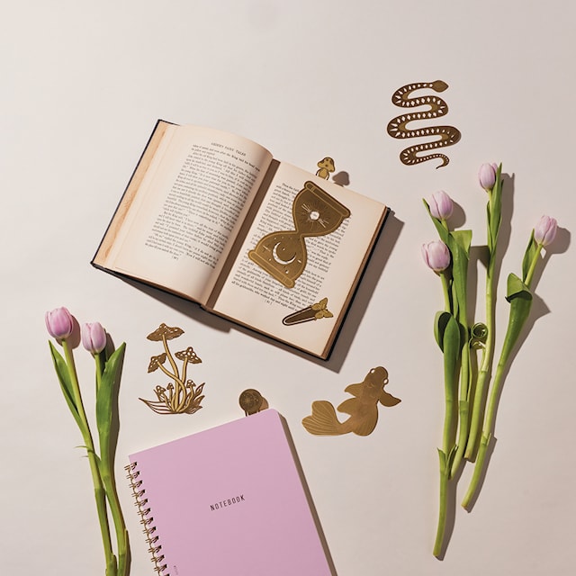 Produktbilde 2 for Bokmerke Svamp Metall Designworks ink