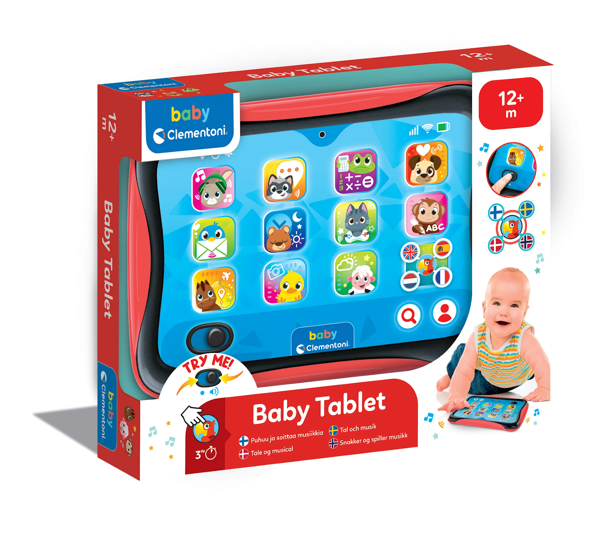 Produktbilde for Baby Tablet (Nordic) Clementoni