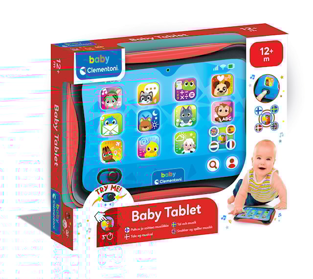 Produktbild 1 för Baby Tablet (Nordic) Clementoni