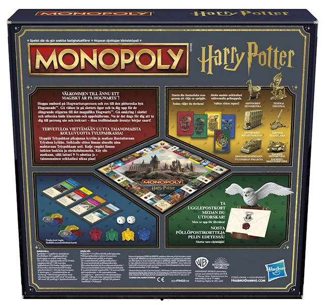 Produktbilde 2 for Monopoly Harry Potter (SE/FI)