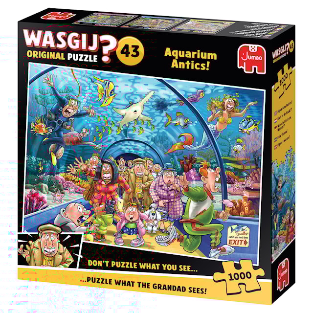 Produktbilde 4 for Wasgij Original 43 Puslespill Akvariumspådom! Puslespill 1000 brikker