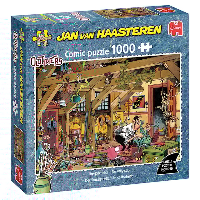 Tuotekuva 1 - Jan Van Haasteren Oldtimers The Bachelor palapeli 1000 palaa