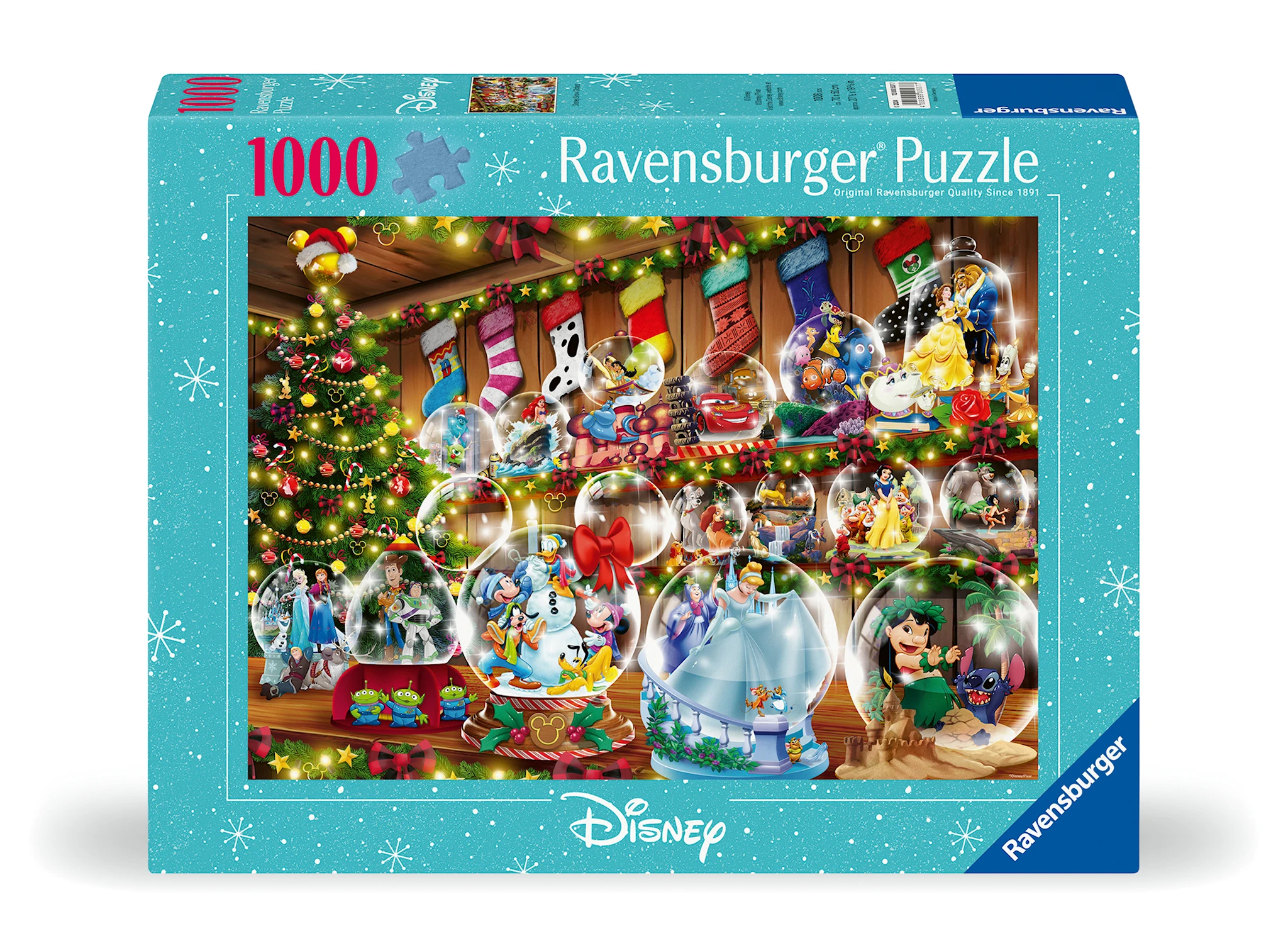 Tuotekuva ille Disney Christmas Palapelit 1000 palaa, Ravensburger