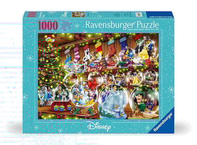 Produktbild 1 för Pussel Disney Christmas 1000 bitar, Ravensburger