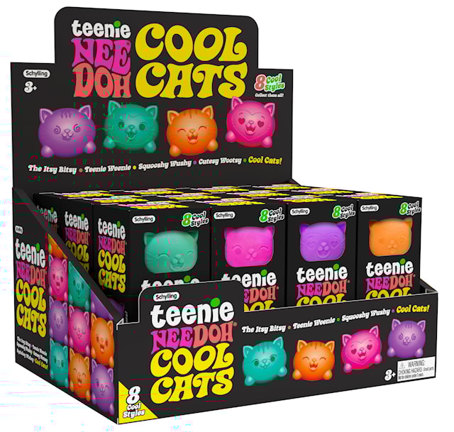 Produktbild 5 för Teenie Cool Cats 3-pack Needoh
