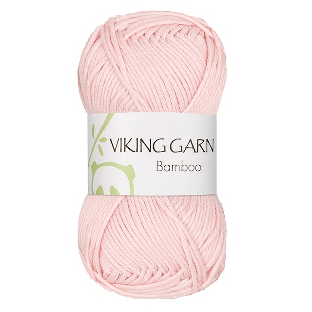 Bamboo 50 g Mørk lilla 671 Viking Garn