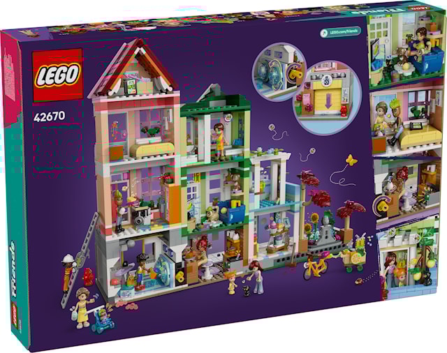 Tuotekuva 3 - Heartlake Cityn asunnot ja liiketilat LEGO® Friends (42670)