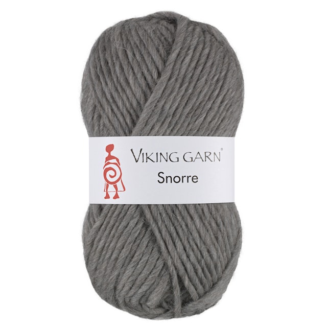 Snorre 100 g Grå 215 Viking Garn