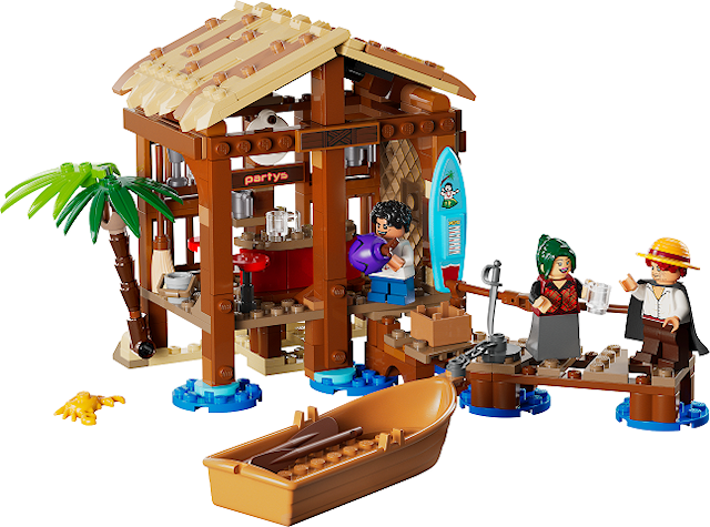 Produktbild 2 för Hydda i Väderkvarnsbyn LEGO® One Piece (75636)