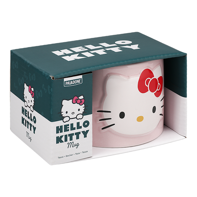 Produktbild 5 för Hello Kitty Präglad Mugg, Paladone