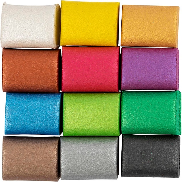 Tuotekuva 7 - Vesivärit, metallic-värit, 12 väri/ 1 pkt