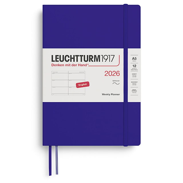 Weekly Planner 2026 A5 Soft Ink Leuchtturm1917