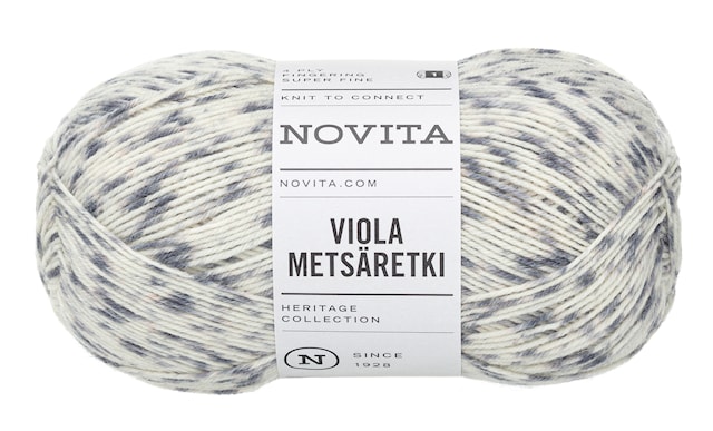 Produktbilde 1 for Viola Metsäretki Garn Ullmiks 100g Bjørkeskog 8321 Novita
