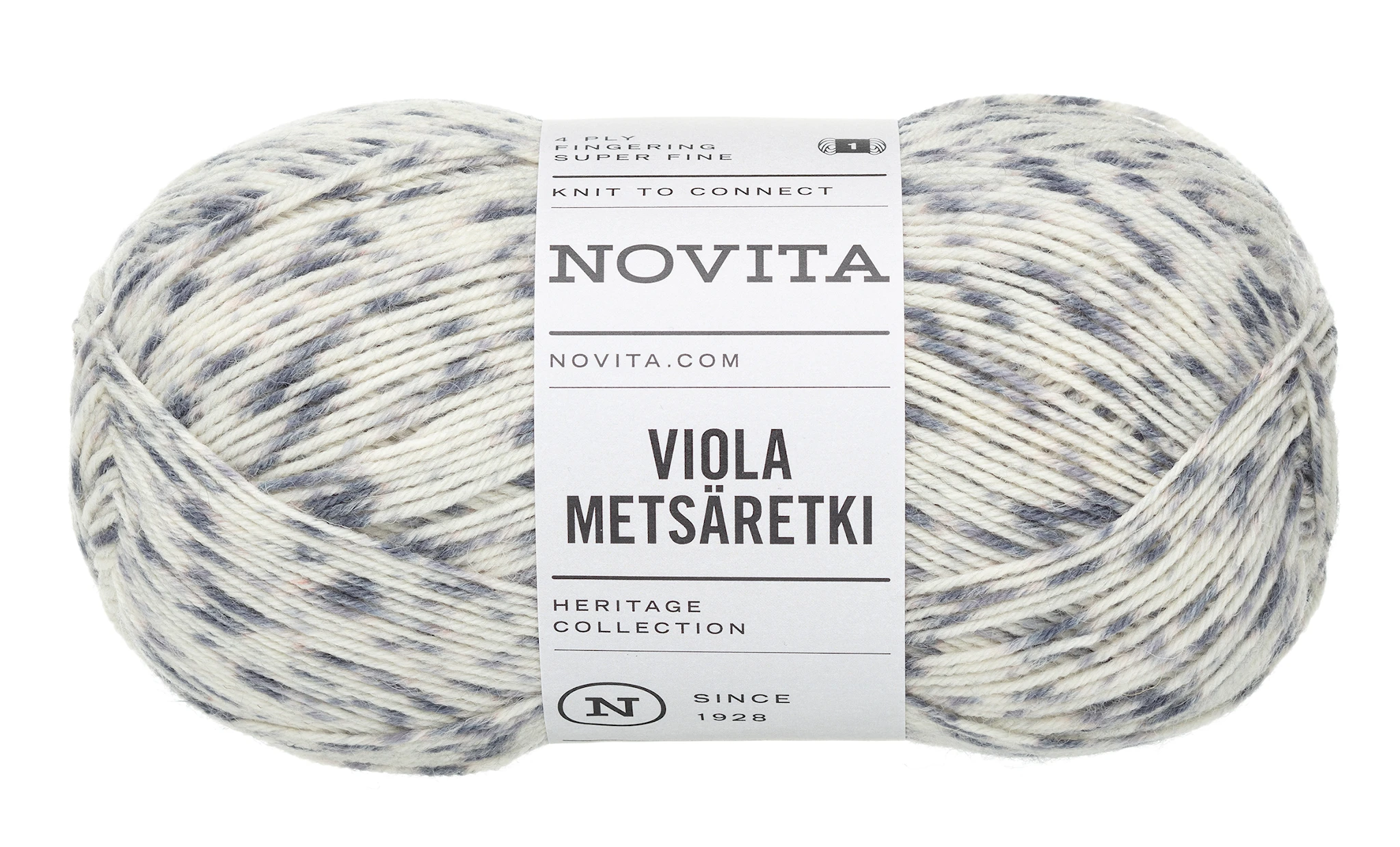 Produktbilde for Viola Metsäretki Garn Ullmiks 100g Novita