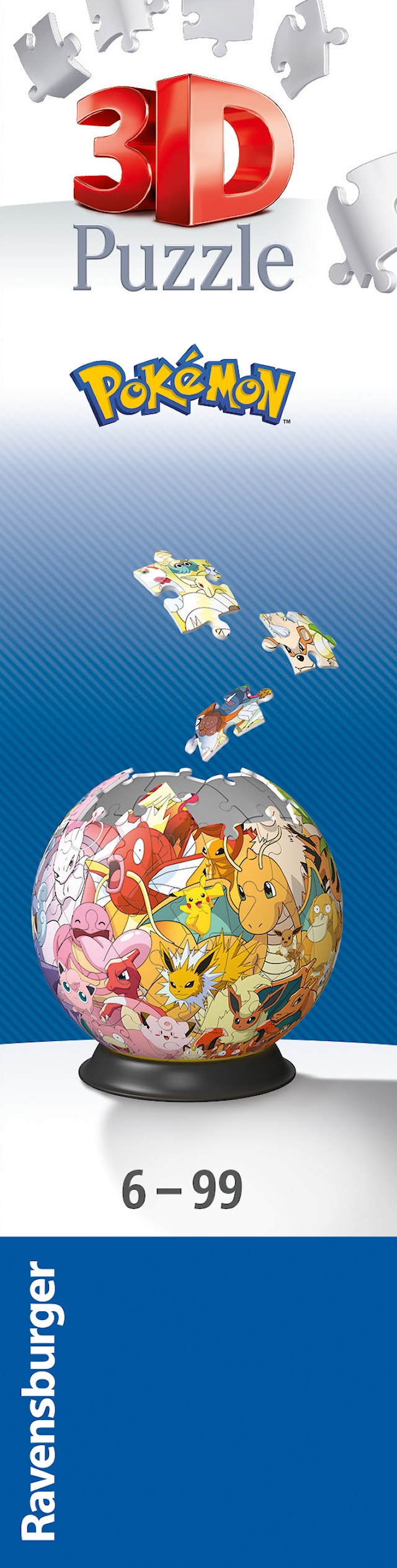 Tuotekuva 8 - 3D-palapelit Pokémon Monihahmo 72 palaa, Ravensburger