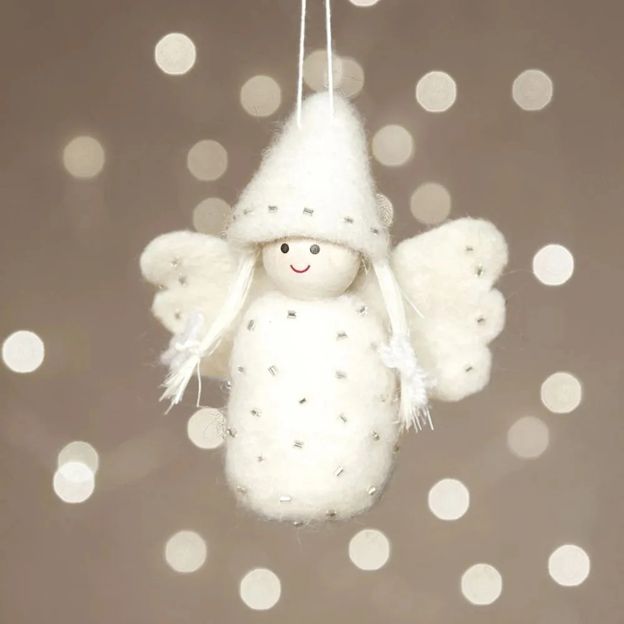 Tuotekuva ille Askartelusetti Mini, Enkeli, Kork. 10 cm, 1 pkk/ 1 pkt