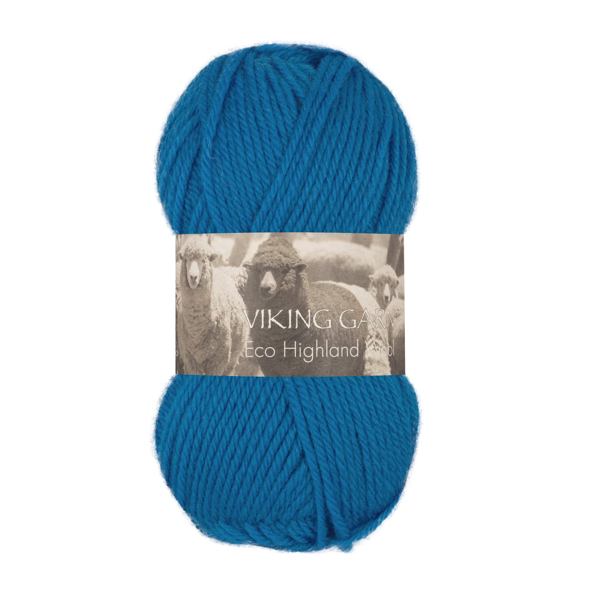 Produktbild för Eco Highland Wool Garn 50 g Viking Garn