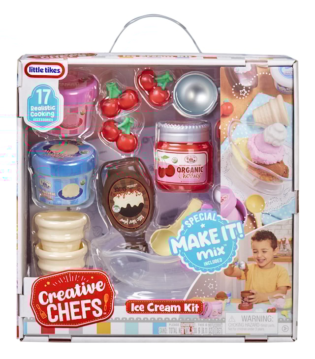 Tuotekuva 2 - Creative Chefs Jäätelösetti Little Tikes