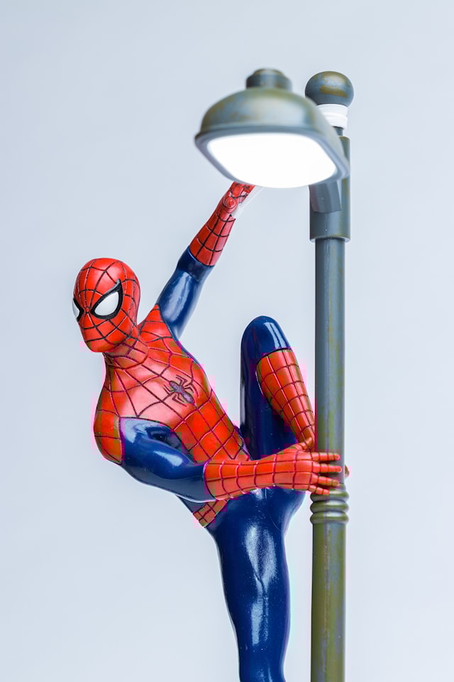Produktbilde 2 for Spiderman Lampe