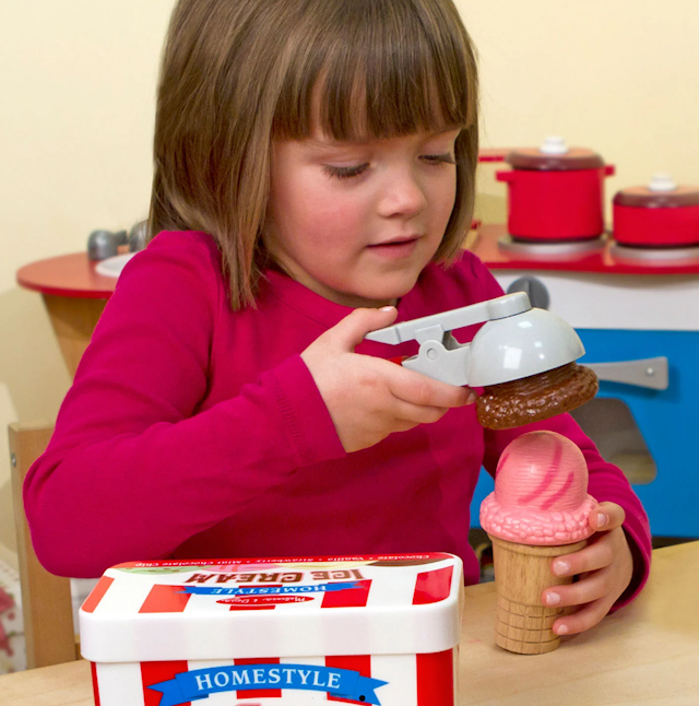 Tuotekuva 3 - Scoop & Stack magneettiset jäätelöpallot Melissa & Doug