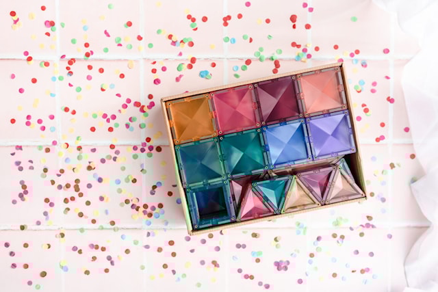 Produktbild 4 för Connetix Pastel Creative 120 Delar