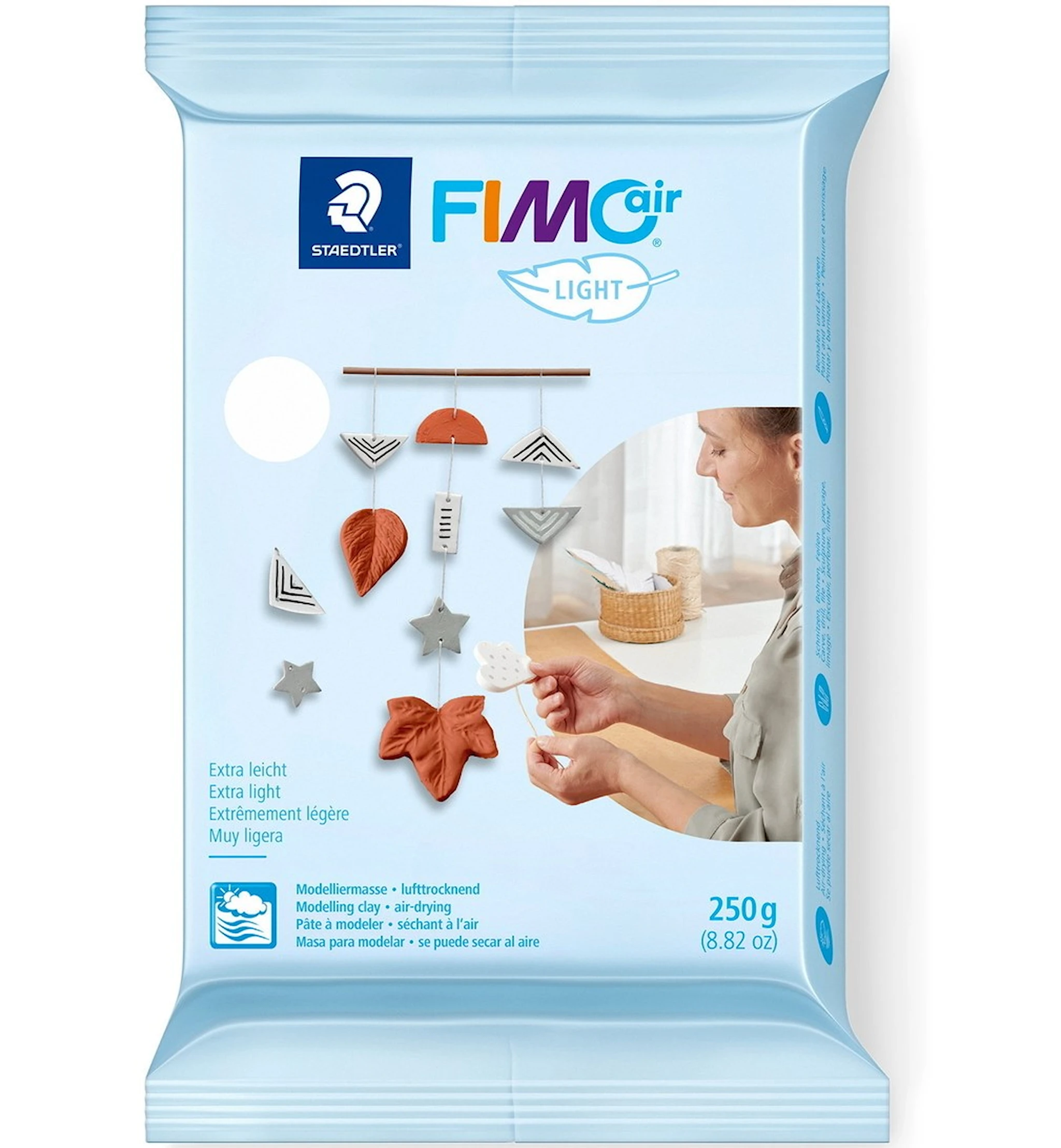 Tuotekuva ille FIMO Air Light muovailumassa 250g valkoinen Staedtler