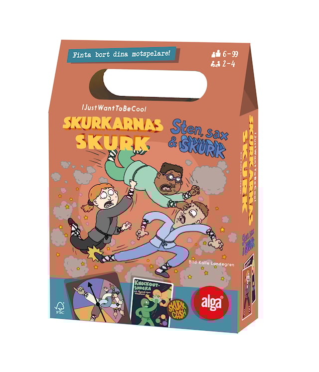 Produktbild 4 för Sten sax skurk - Skurkarnas skurk, Alga (SE)