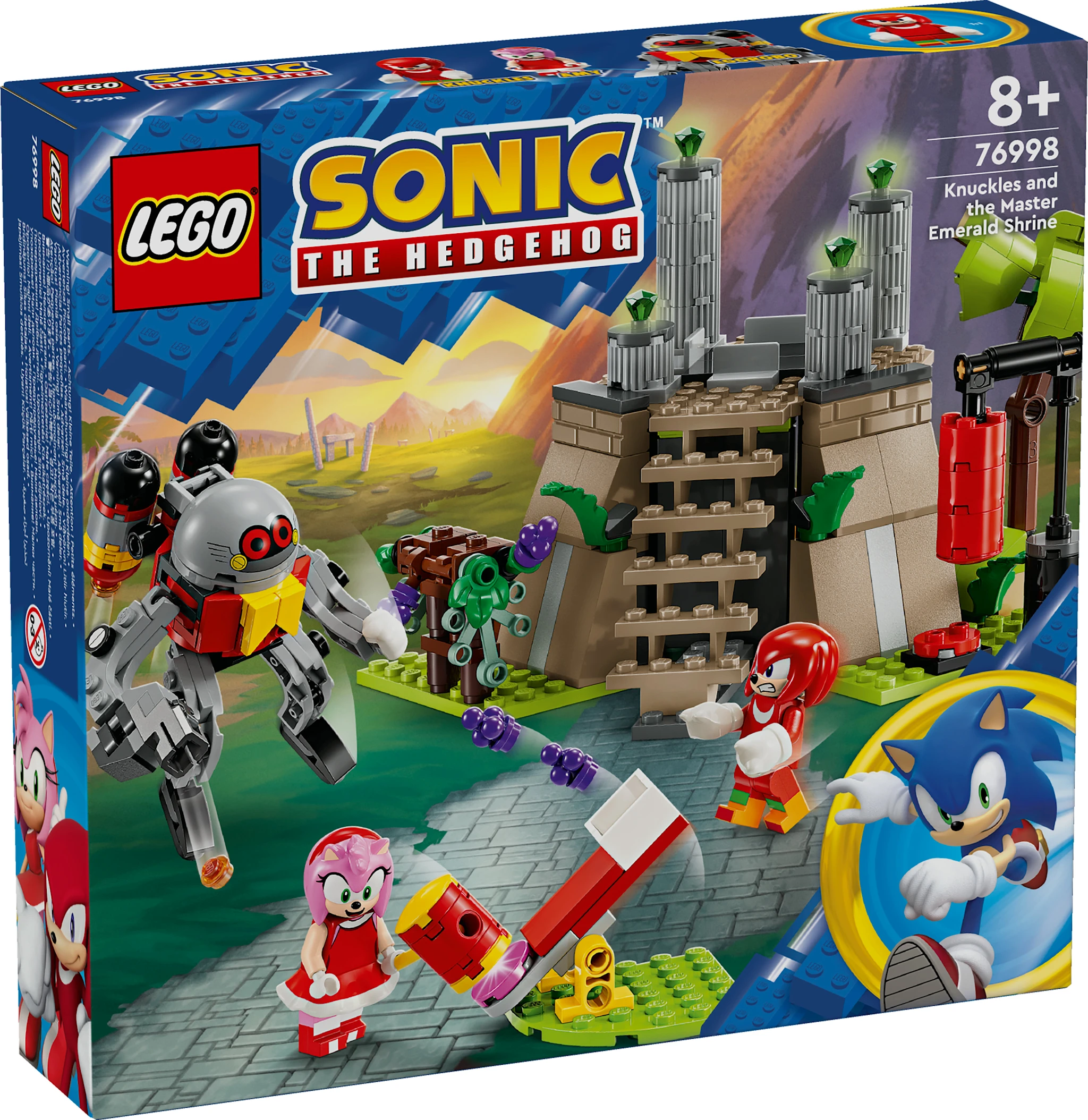 Tuotekuva ille Knuckles ja Master Emeraldin alttari LEGO® Sonic (76998)